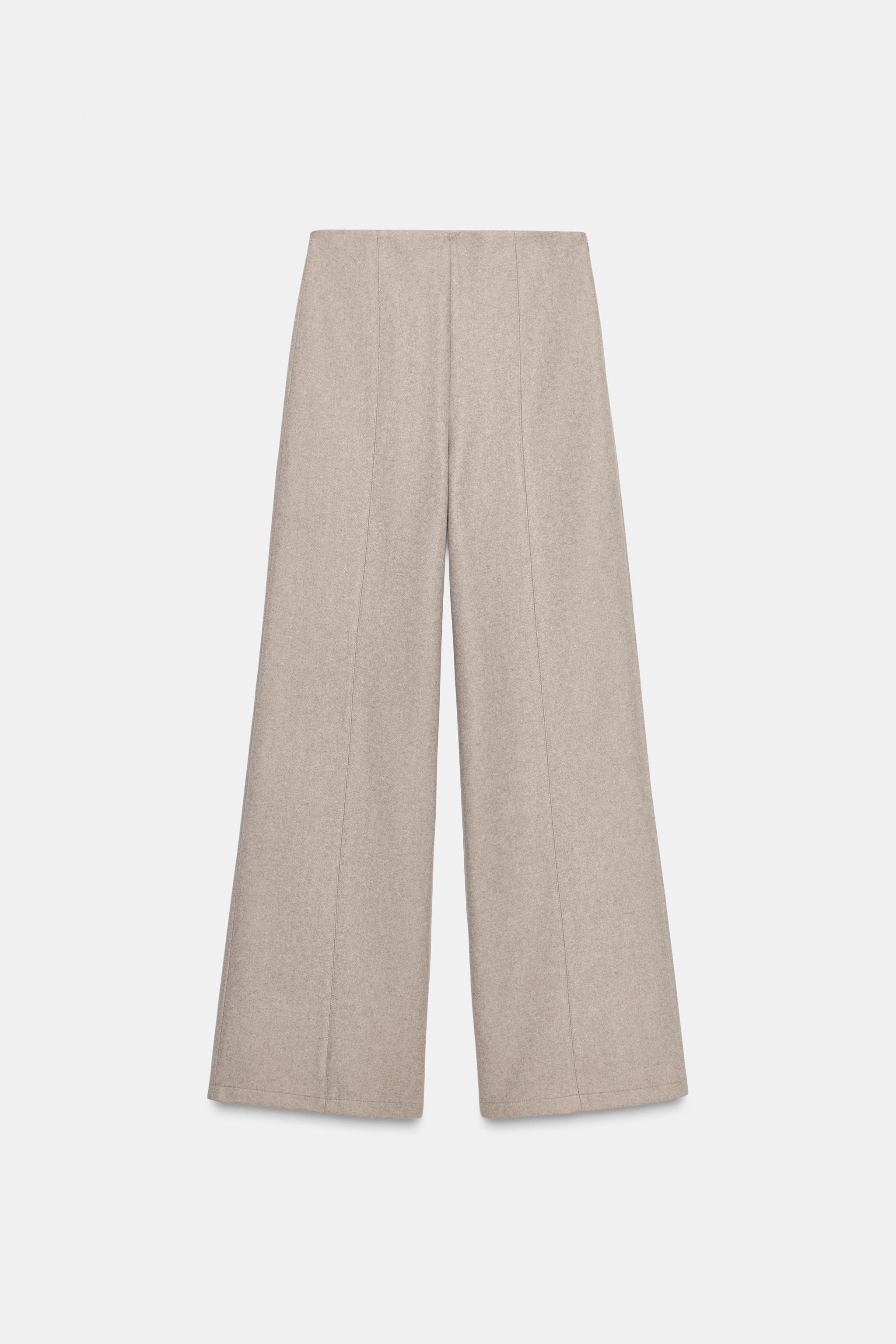 SOFT HIGH-WAISTED PANTS
